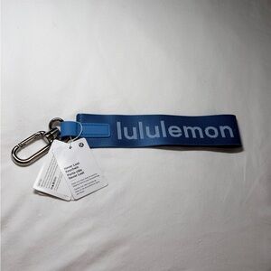 lululemon athletica Never Lost Keychain Blue